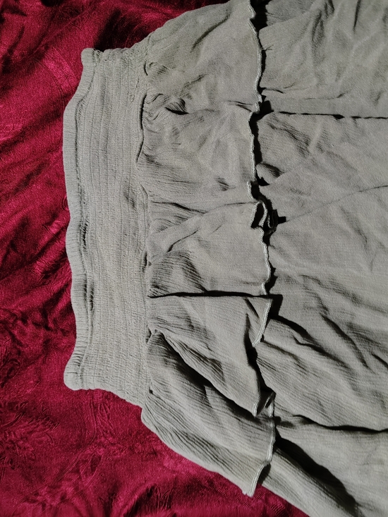 Dresses & Skirts - Ruffled Tiered Skirt in Sage Green